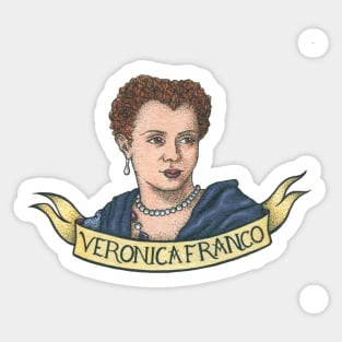 Veronica Franco Sticker